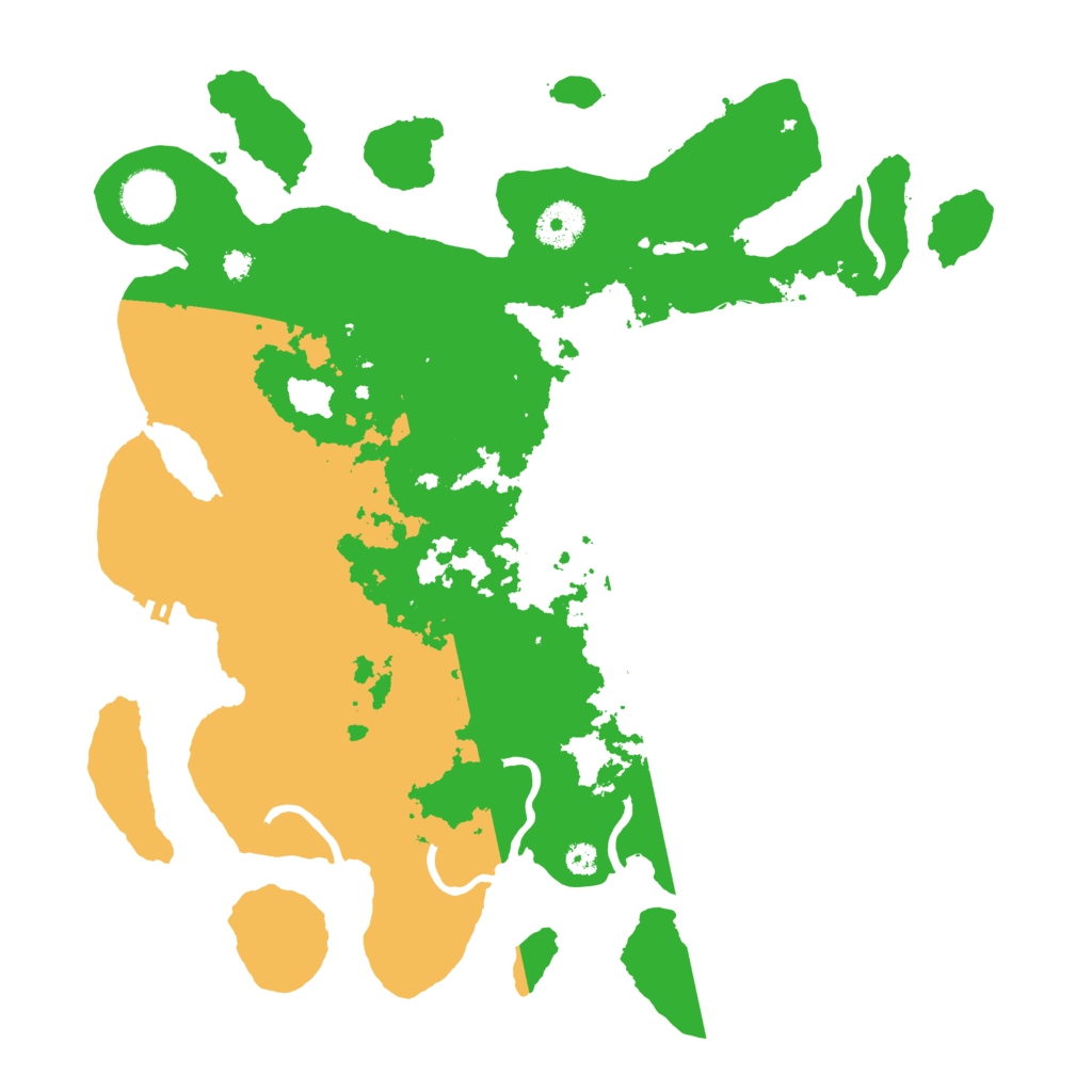 Biome Rust Map: Procedural Map, Size: 3500, Seed: 1736240302