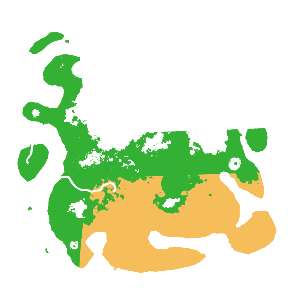 Biome Rust Map: Procedural Map, Size: 3500, Seed: 1467160149
