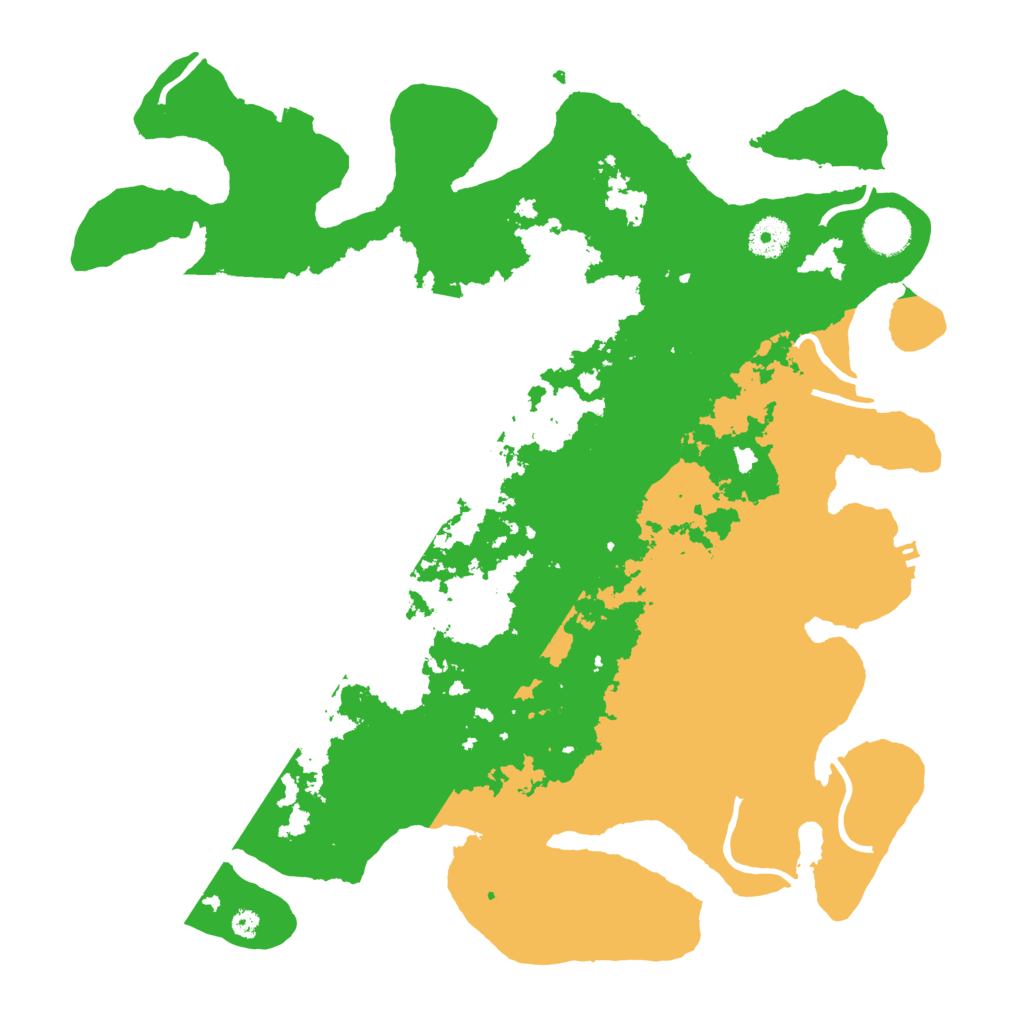 Biome Rust Map: Procedural Map, Size: 3800, Seed: 115210