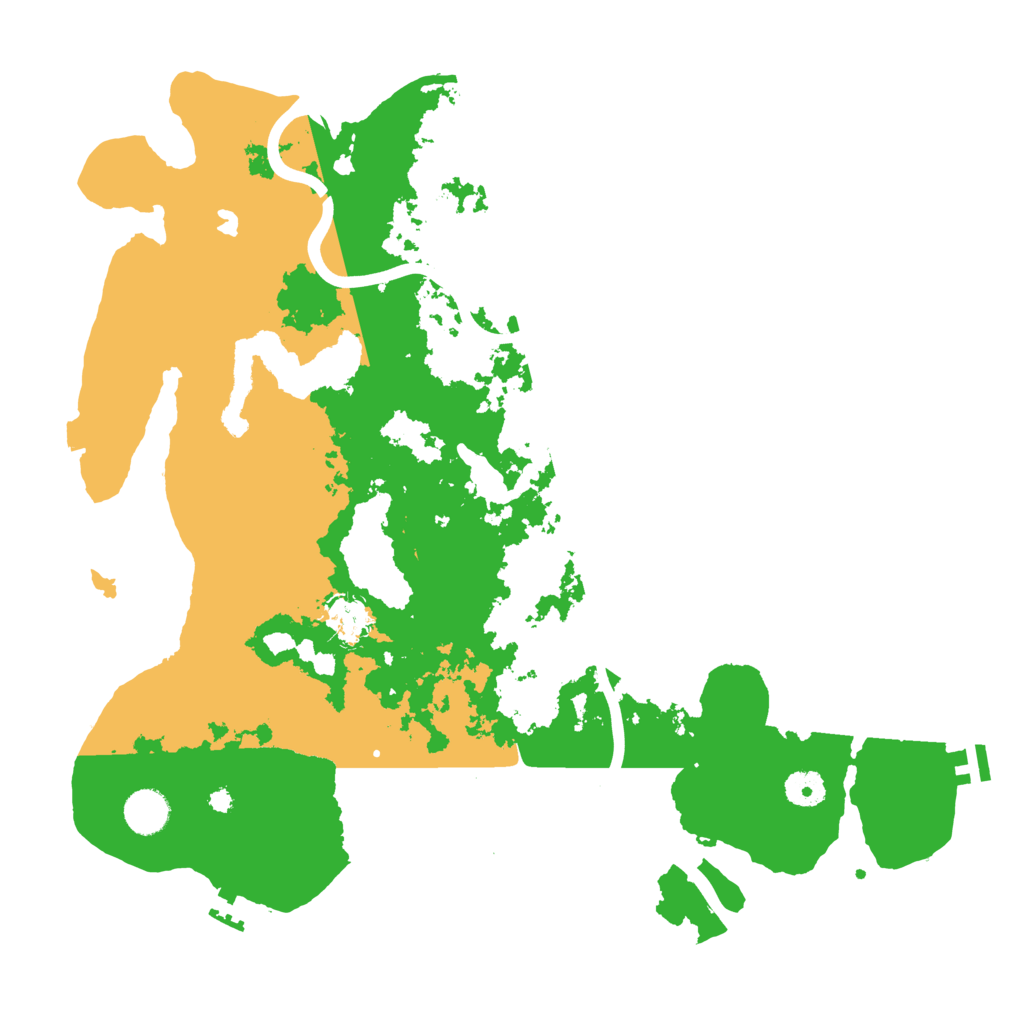 Biome Rust Map: Procedural Map, Size: 4000, Seed: 202658446