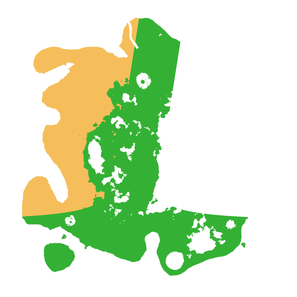 Biome Rust Map: Procedural Map, Size: 3000, Seed: 1411586543