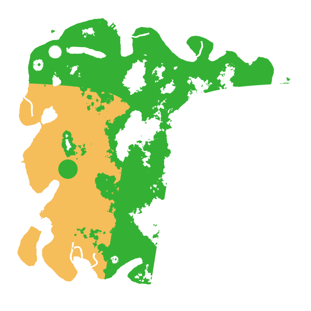 Biome Rust Map: Procedural Map, Size: 4250, Seed: 1245344372