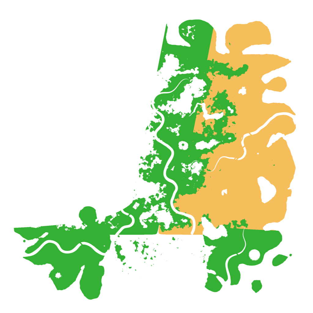Biome Rust Map: Procedural Map, Size: 5000, Seed: 904612