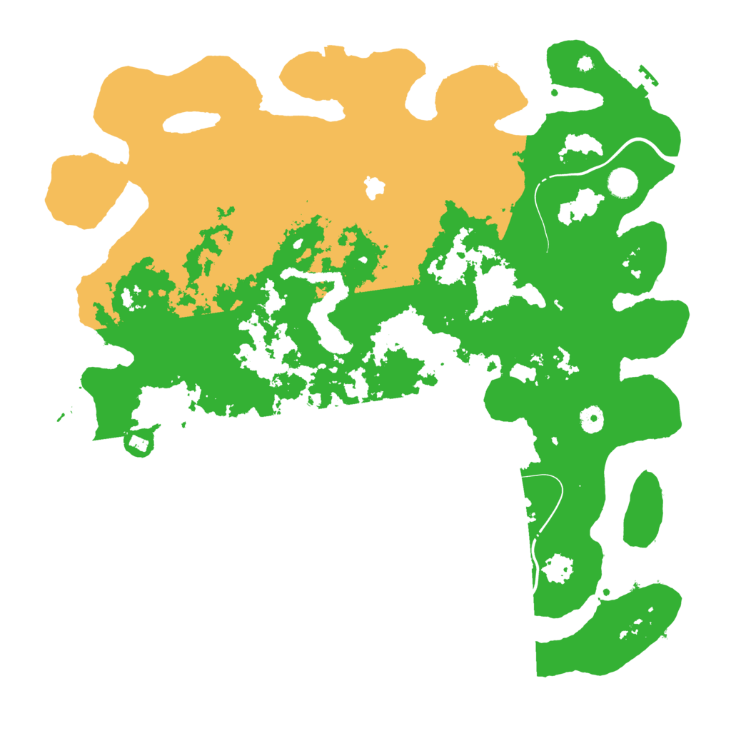 Biome Rust Map: Procedural Map, Size: 4278, Seed: 1088388825