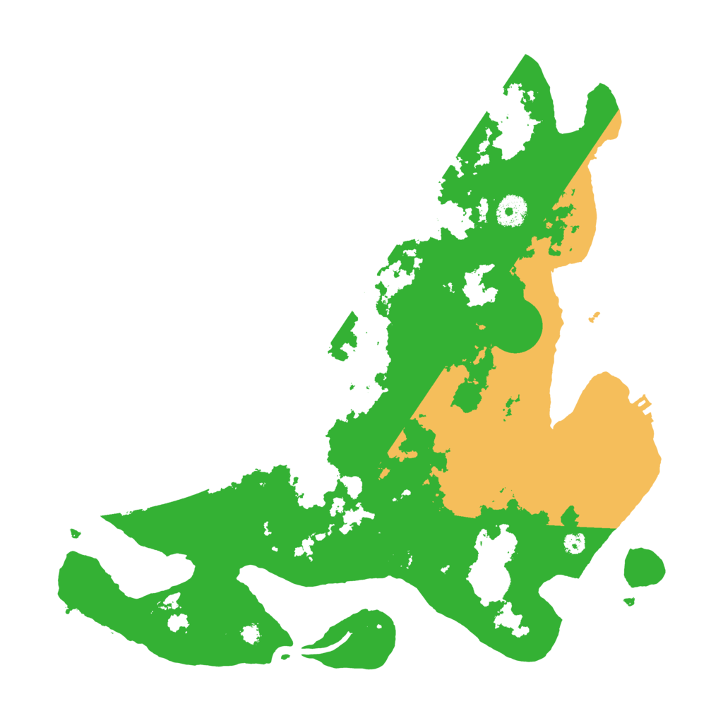 Biome Rust Map: Procedural Map, Size: 3500, Seed: 5601696
