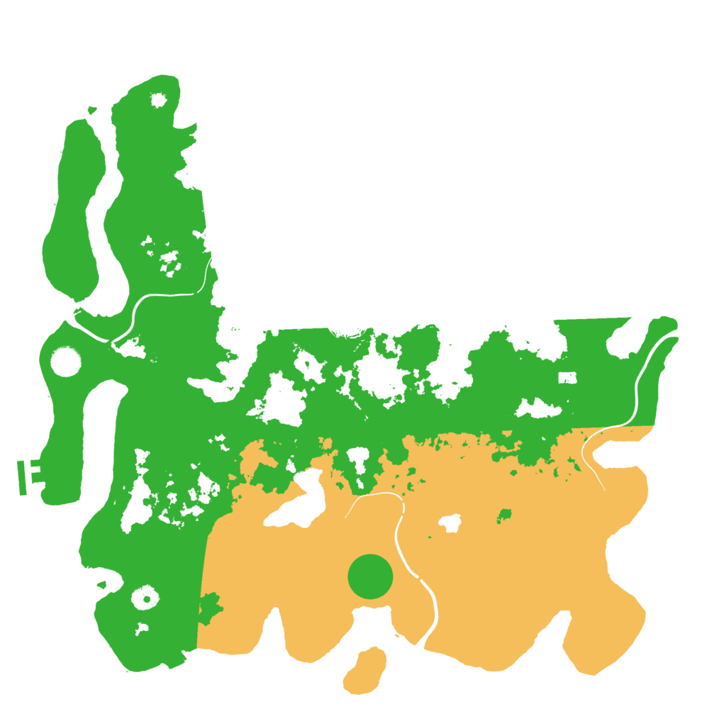 Biome Rust Map: Procedural Map, Size: 4250, Seed: 1558660443