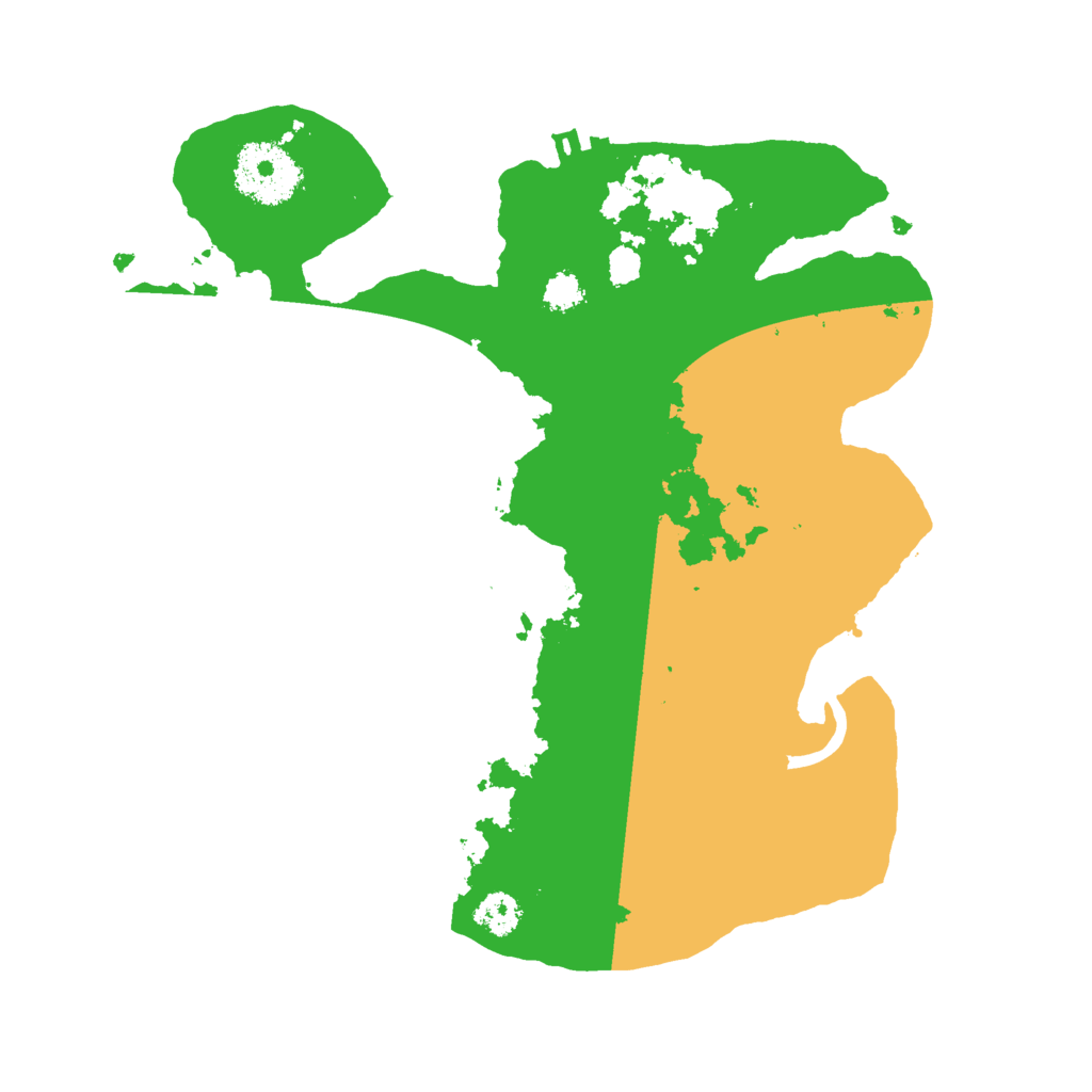 Biome Rust Map: Procedural Map, Size: 2650, Seed: 260938662