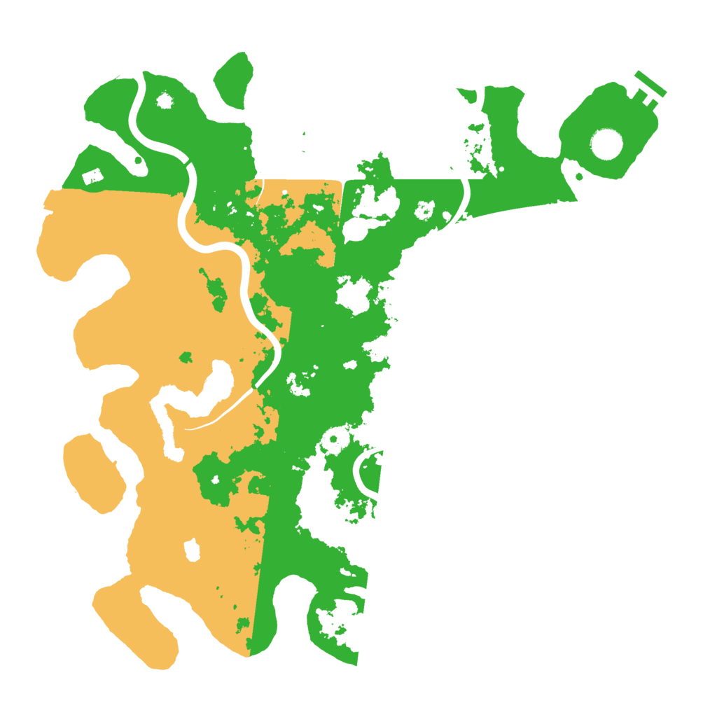 Biome Rust Map: Procedural Map, Size: 4000, Seed: 456378