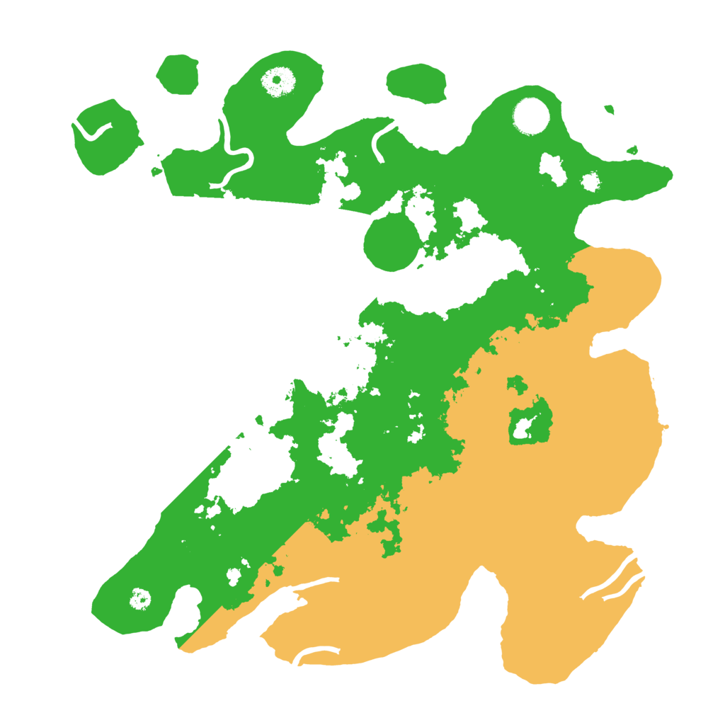 Biome Rust Map: Procedural Map, Size: 3500, Seed: 97406669