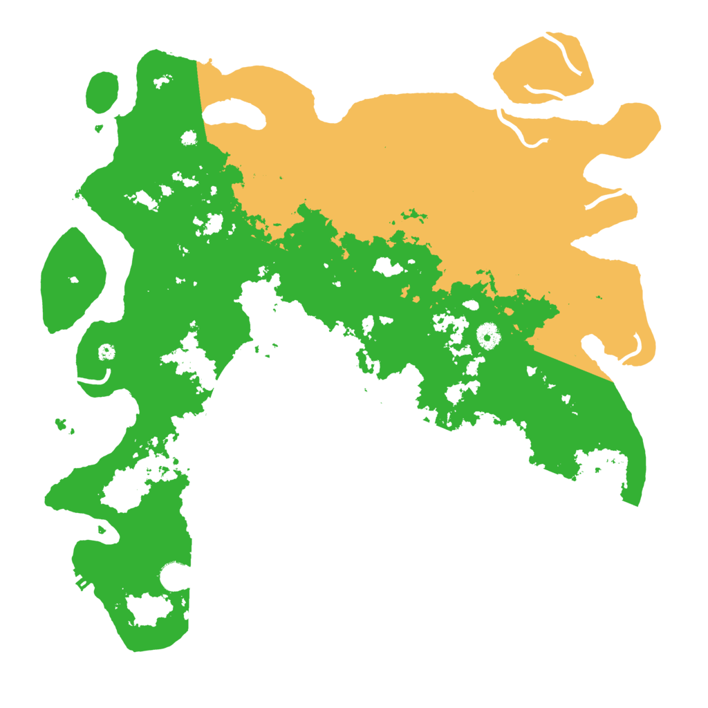 Biome Rust Map: Procedural Map, Size: 4250, Seed: 1304209596