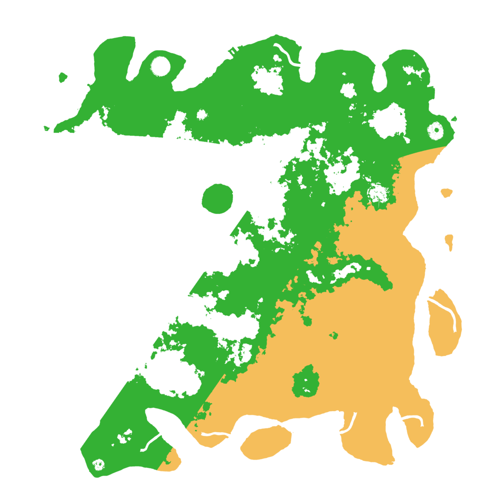 Biome Rust Map: Procedural Map, Size: 4500, Seed: 414567923