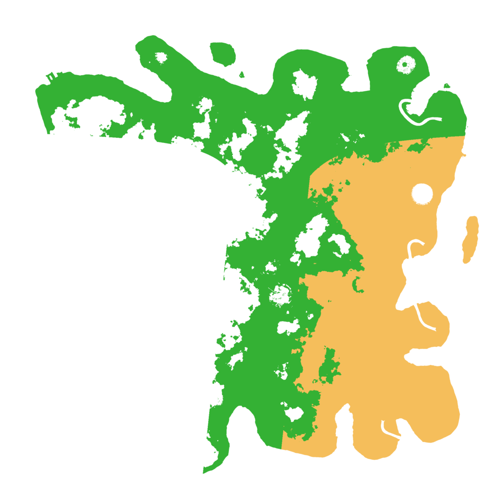 Biome Rust Map: Procedural Map, Size: 4200, Seed: 947966
