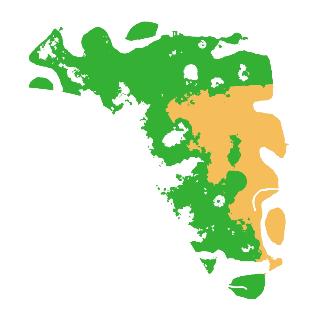 Biome Rust Map: Procedural Map, Size: 4000, Seed: 8892067
