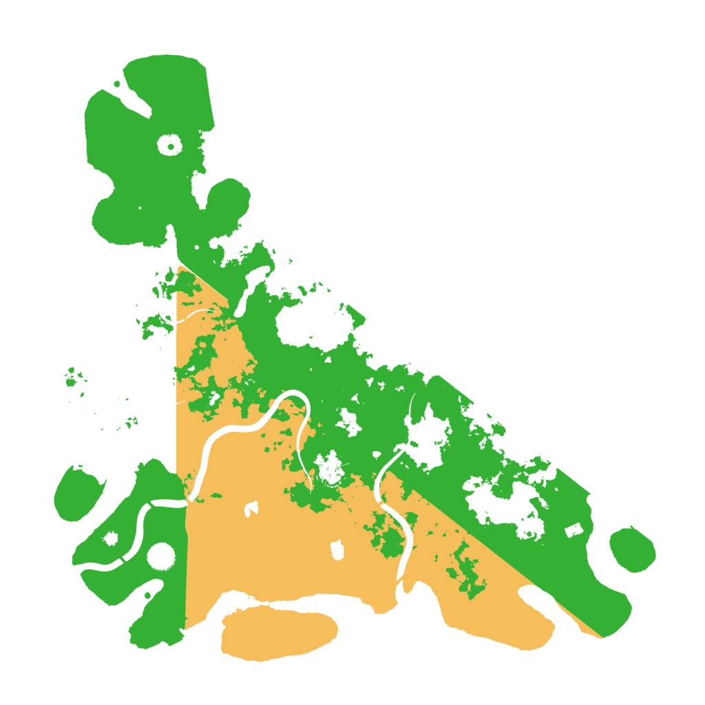 Biome Rust Map: Procedural Map, Size: 4500, Seed: 4350