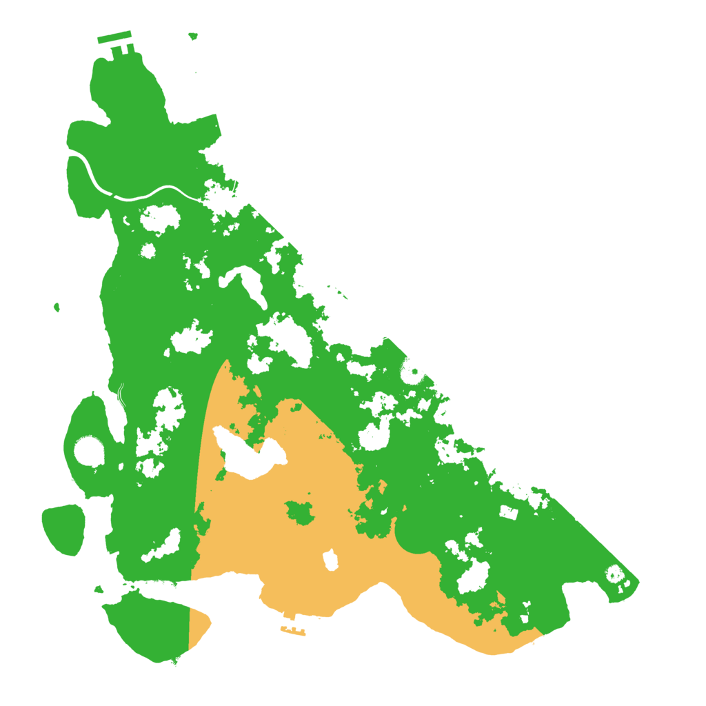 Biome Rust Map: Procedural Map, Size: 4200, Seed: 2426