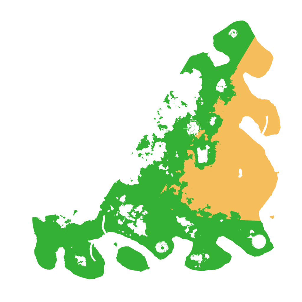Biome Rust Map: Procedural Map, Size: 3800, Seed: 7024999
