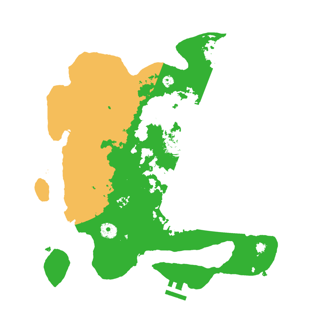 Biome Rust Map: Procedural Map, Size: 3000, Seed: 955560292