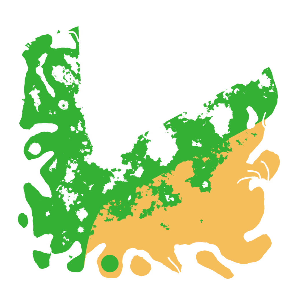 Biome Rust Map: Procedural Map, Size: 4500, Seed: 1349714116