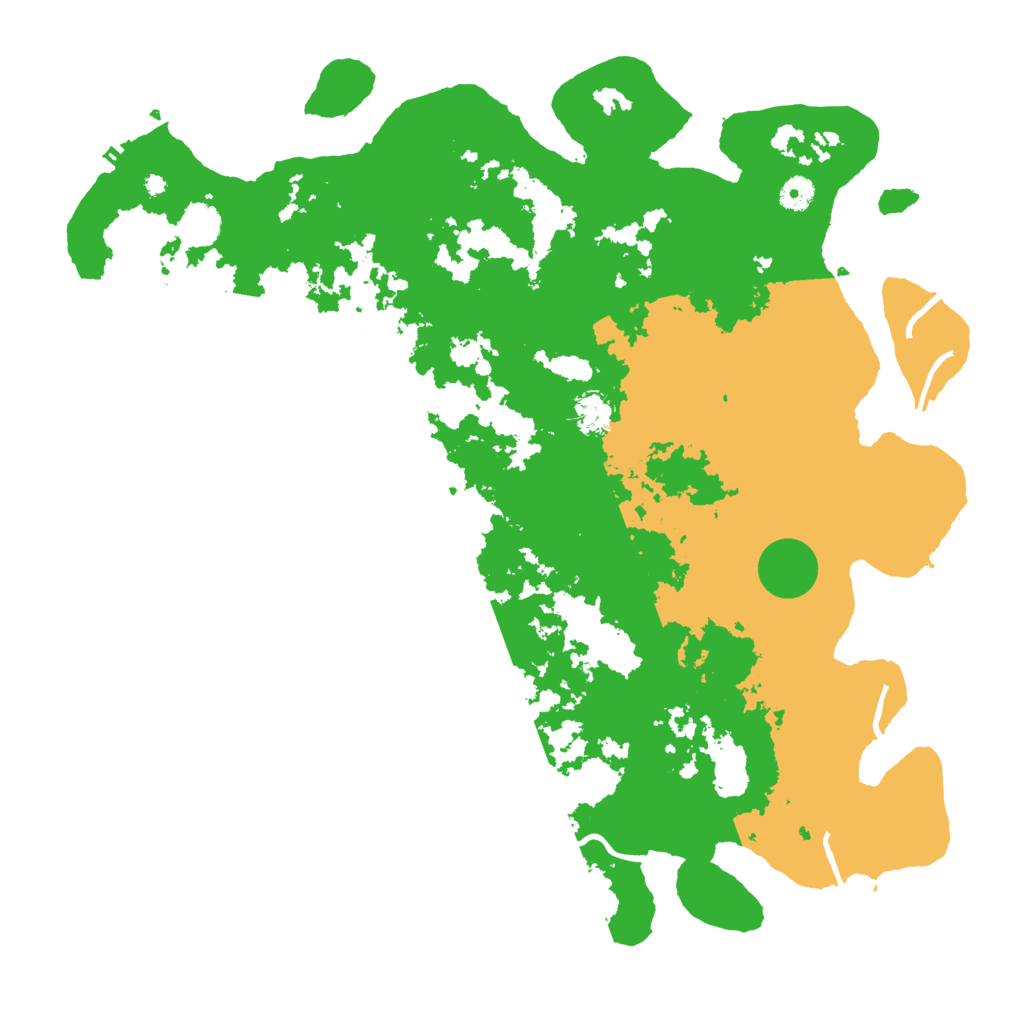Biome Rust Map: Procedural Map, Size: 4500, Seed: 1758451879