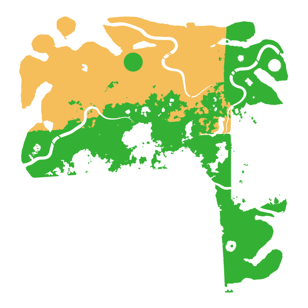 Biome Rust Map: Procedural Map, Size: 4300, Seed: 1637
