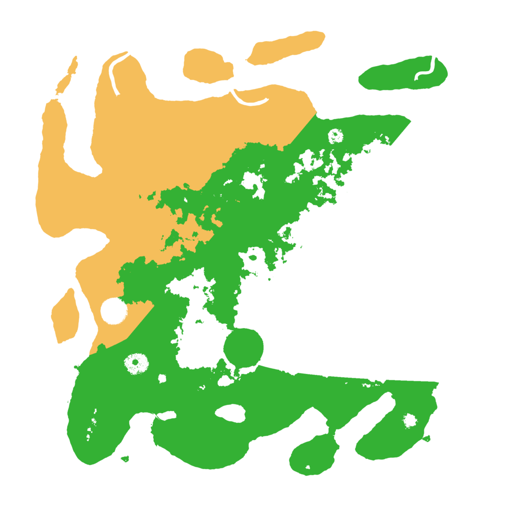 Biome Rust Map: Procedural Map, Size: 3500, Seed: 591705068