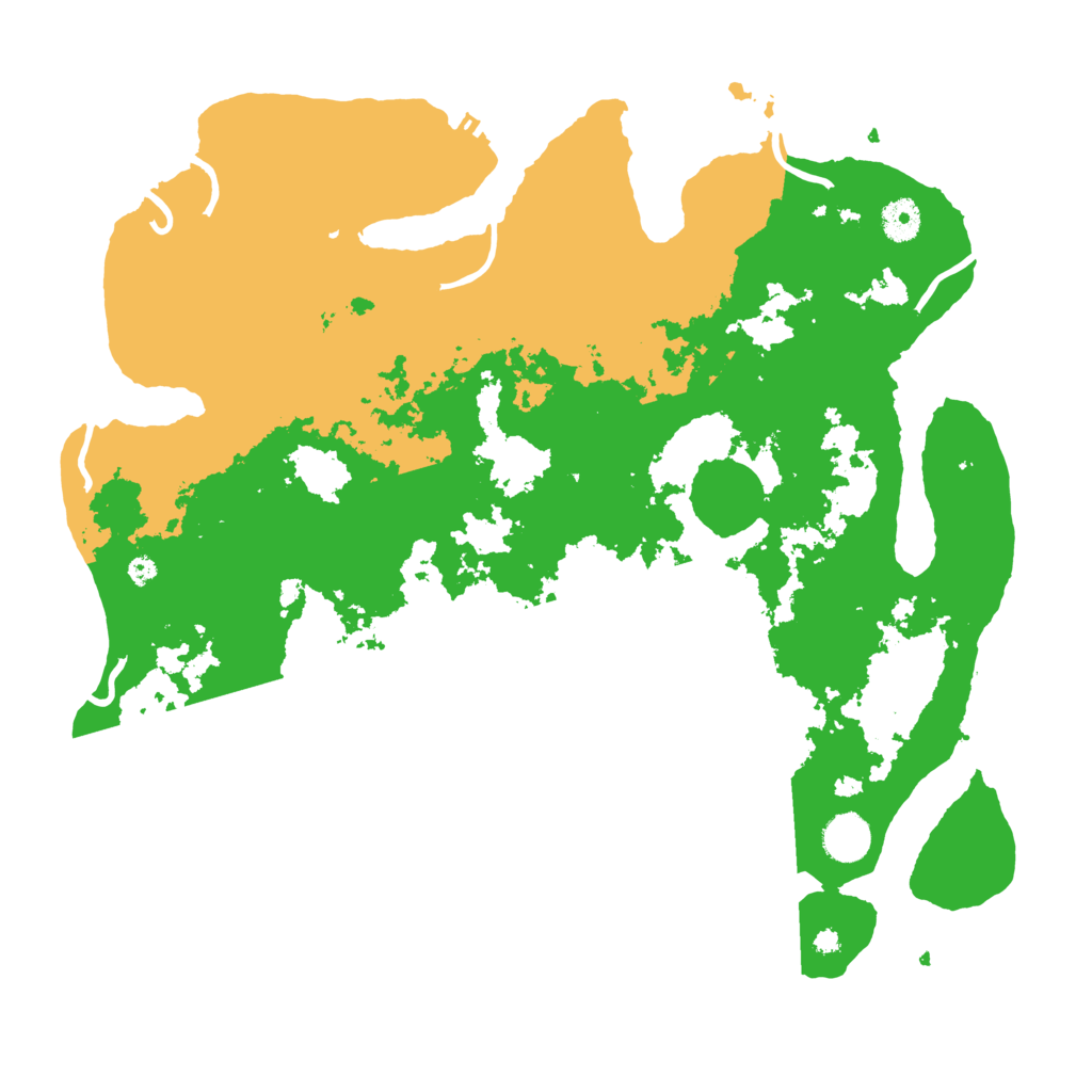 Biome Rust Map: Procedural Map, Size: 4000, Seed: 1057949248