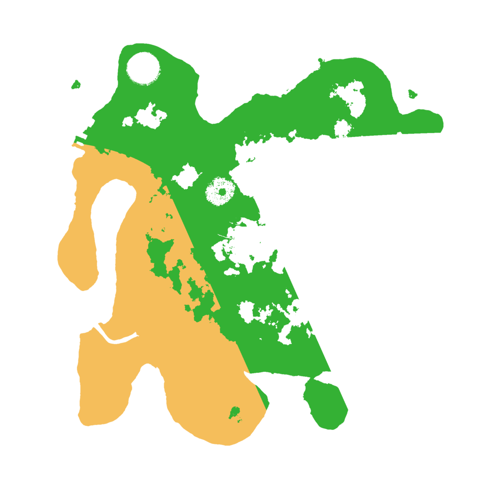 Biome Rust Map: Procedural Map, Size: 2700, Seed: 912345