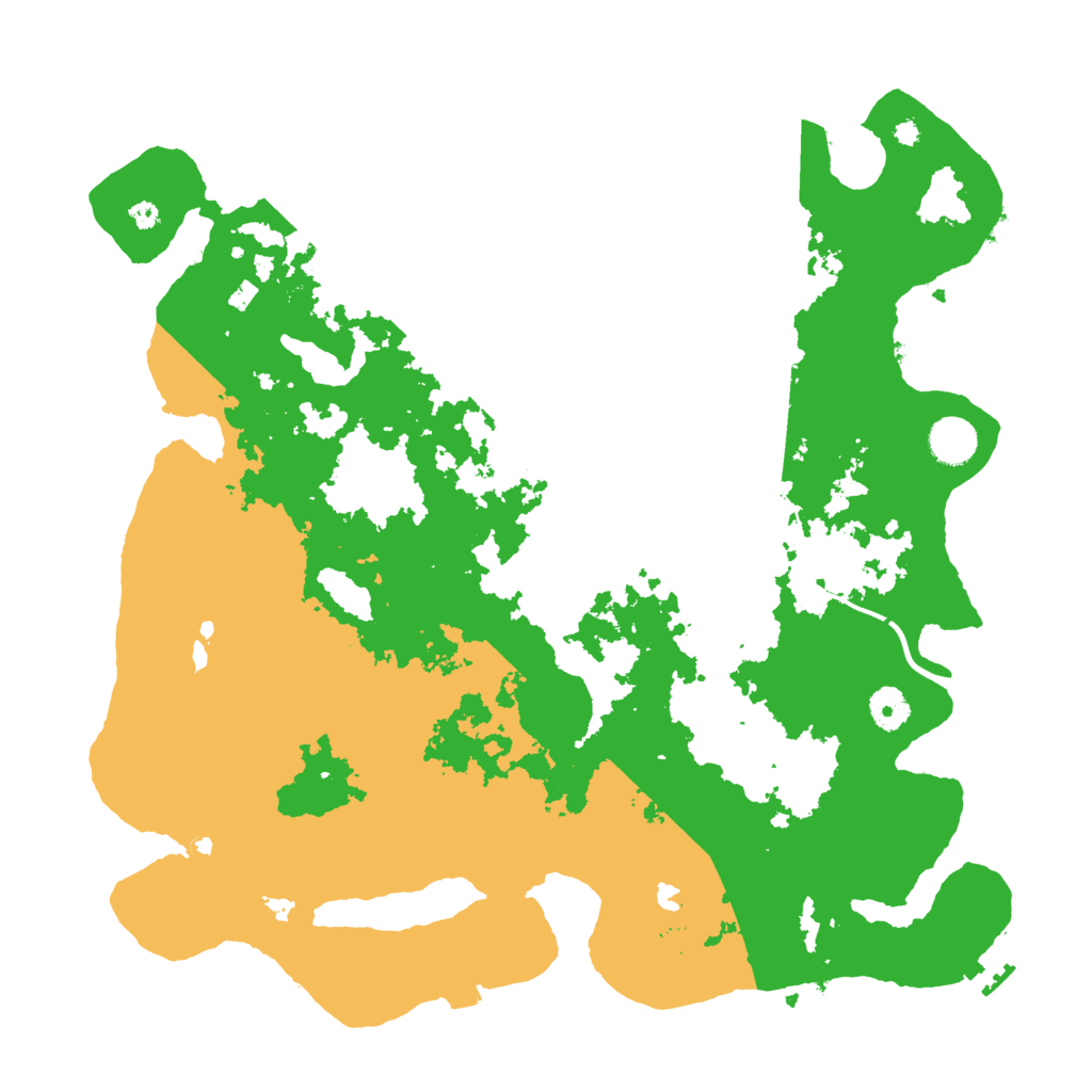 Biome Rust Map: Procedural Map, Size: 4000, Seed: 1135936389