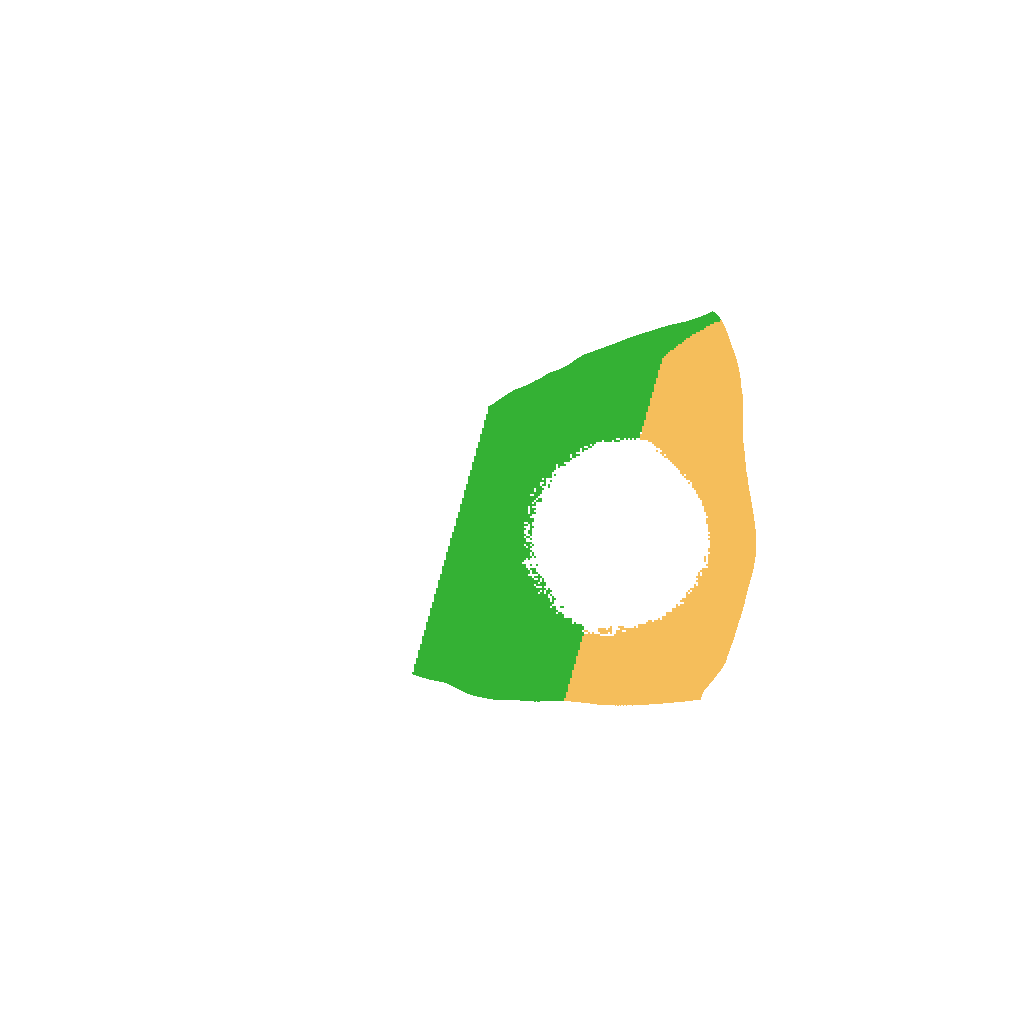 Biome Rust Map: Barren, Size: 1000, Seed: 52345