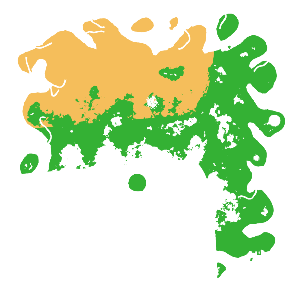 Biome Rust Map: Procedural Map, Size: 4500, Seed: 1162873912