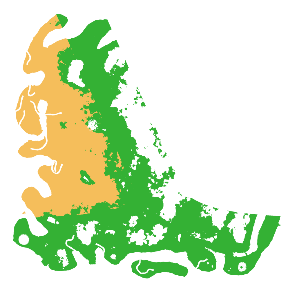 Biome Rust Map: Procedural Map, Size: 5000, Seed: 585805355