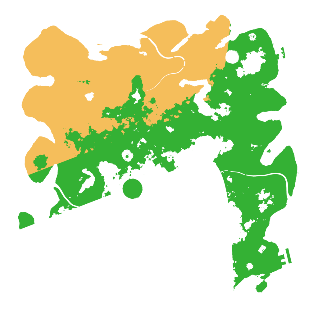 Biome Rust Map: Procedural Map, Size: 4250, Seed: 421624719