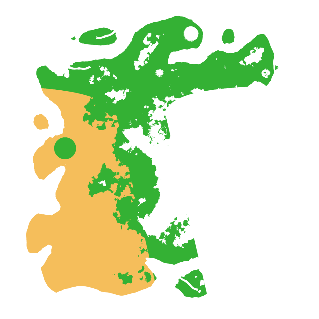 Biome Rust Map: Procedural Map, Size: 3850, Seed: 367936