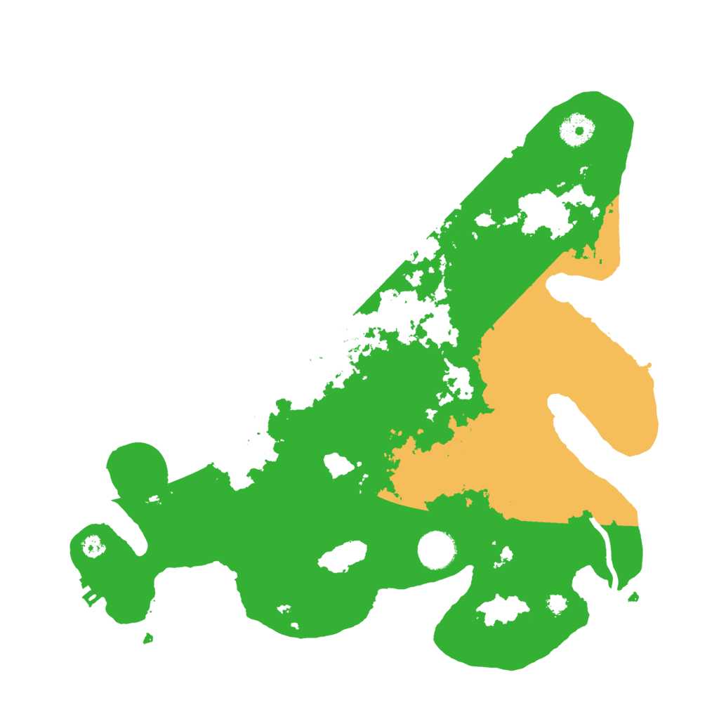 Biome Rust Map: Procedural Map, Size: 3350, Seed: 1412