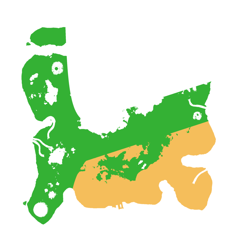 Biome Rust Map: Procedural Map, Size: 3000, Seed: 6310759