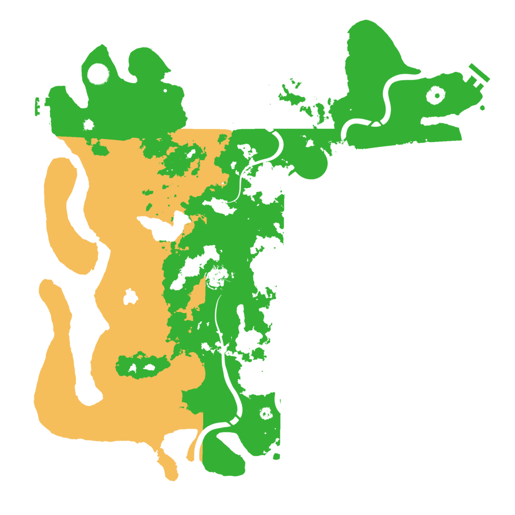 Biome Rust Map: Procedural Map, Size: 4250, Seed: 741258426