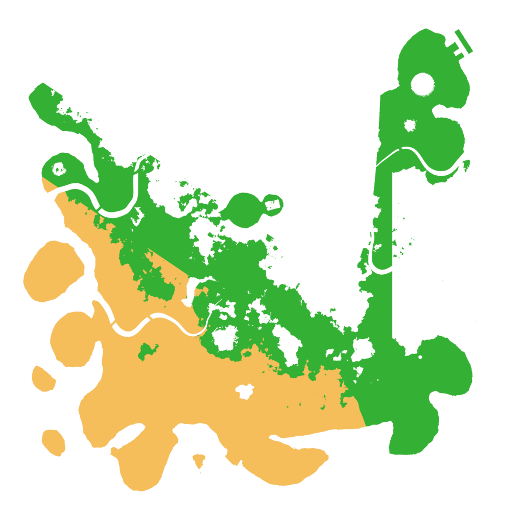 Biome Rust Map: Procedural Map, Size: 4000, Seed: 3535