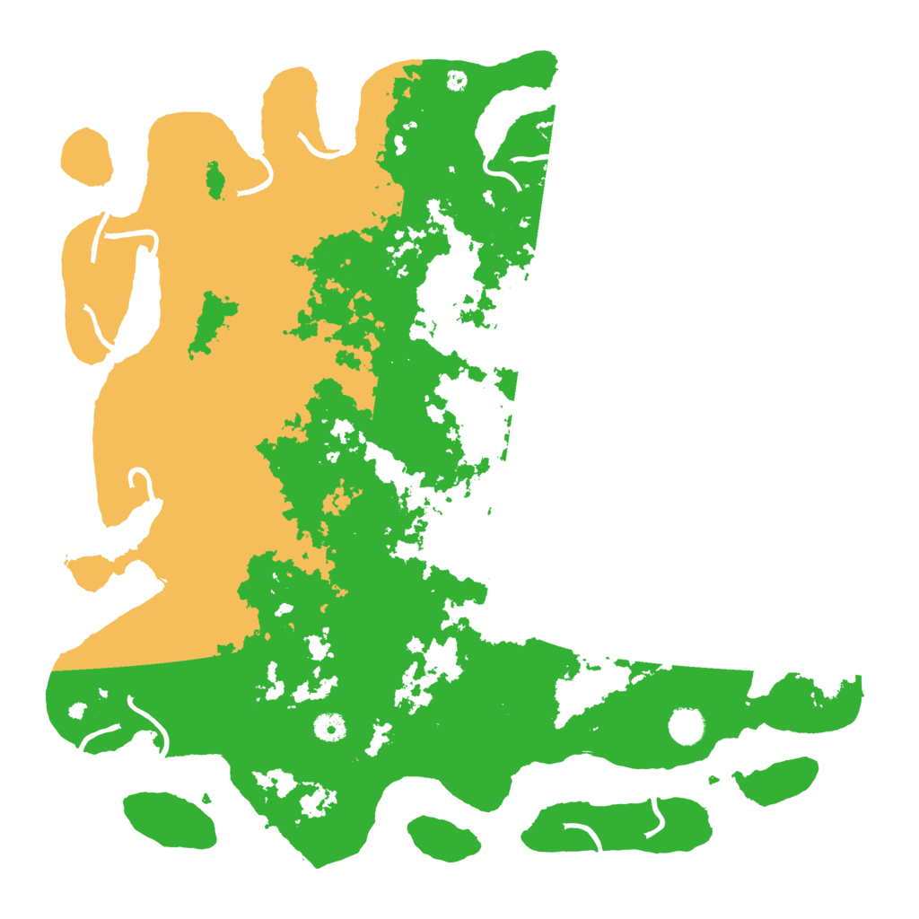 Biome Rust Map: Procedural Map, Size: 4500, Seed: 547847653