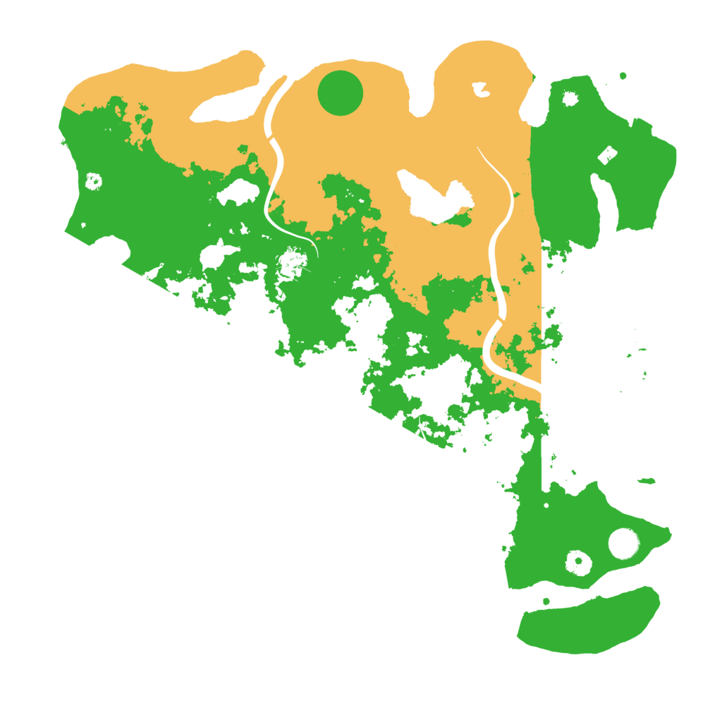 Biome Rust Map: Procedural Map, Size: 4200, Seed: 1470158840
