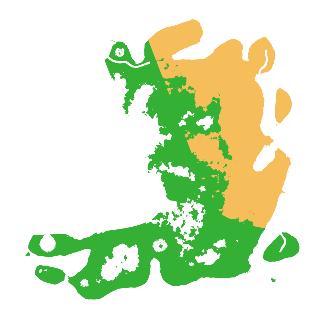 Biome Rust Map: Procedural Map, Size: 3600, Seed: 584251924