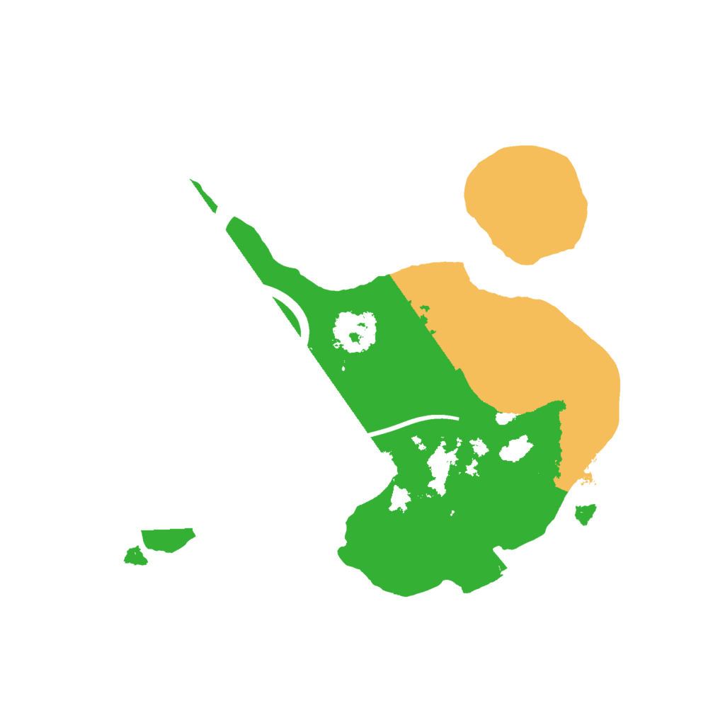 Biome Rust Map: Procedural Map, Size: 1707, Seed: 960