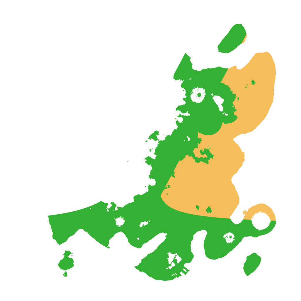 Biome Rust Map: Procedural Map, Size: 3000, Seed: 24825903