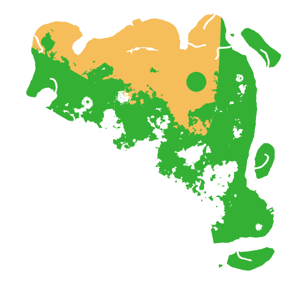 Biome Rust Map: Procedural Map, Size: 4000, Seed: 1470158840