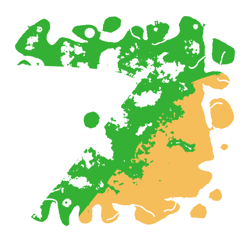 Biome Rust Map: Procedural Map, Size: 4300, Seed: 34879598