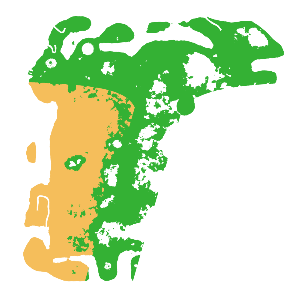 Biome Rust Map: Procedural Map, Size: 4500, Seed: 215