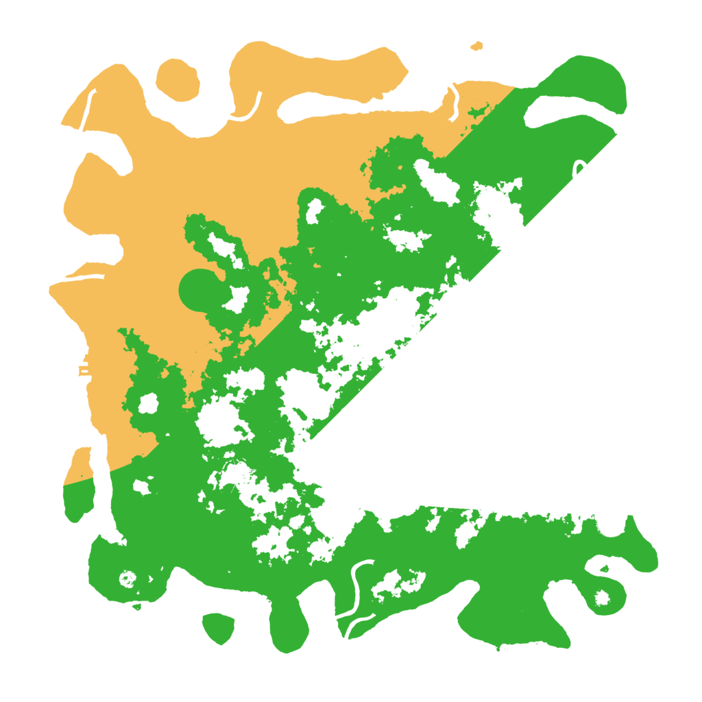 Biome Rust Map: Procedural Map, Size: 4300, Seed: 2096942504