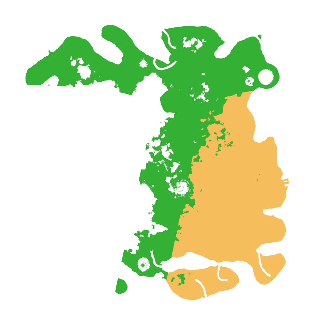 Biome Rust Map: Procedural Map, Size: 3700, Seed: 1030500970
