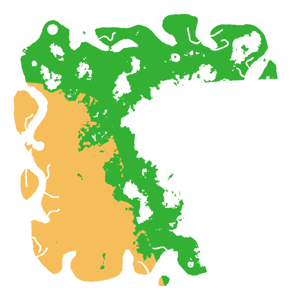 Biome Rust Map: Procedural Map, Size: 5000, Seed: 19216814