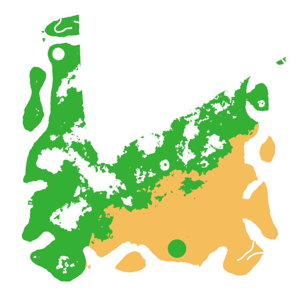 Biome Rust Map: Procedural Map, Size: 4300, Seed: 2147470001
