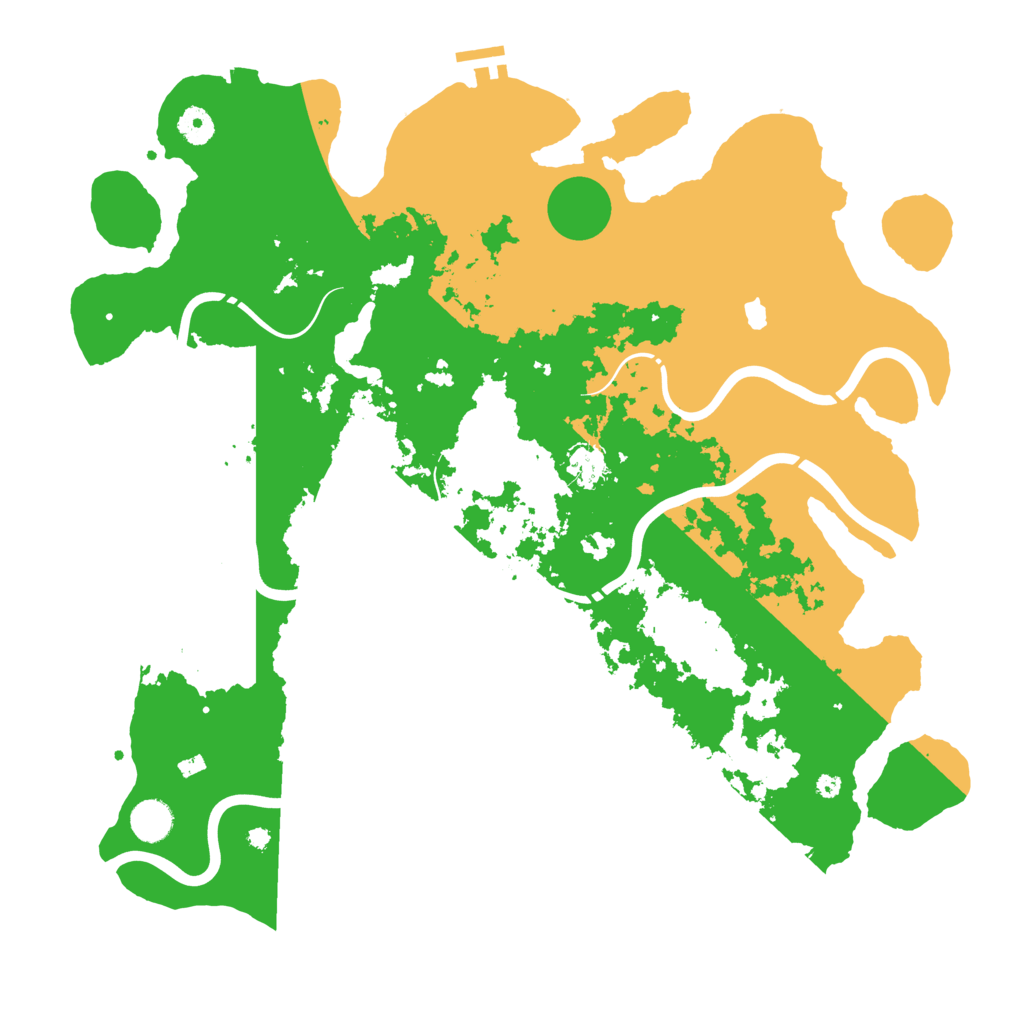 Biome Rust Map: Procedural Map, Size: 4250, Seed: 7568